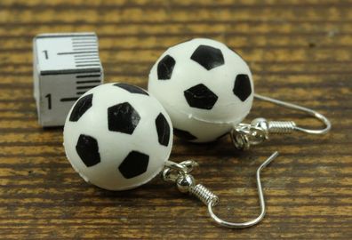 FußballOhrringe Fußballohrringe Fußbälle Miniblings WM Ball Kicken Bolzen Tor EM