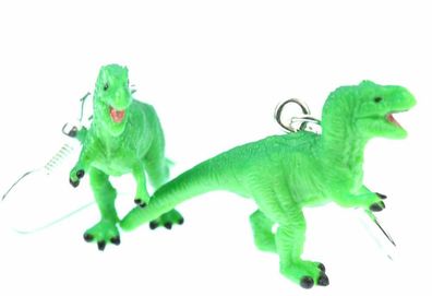 Tyrannosaurus Rex Ohrringe Dinos Dinosaurier Miniblings T-Rex Dino Gummi grün