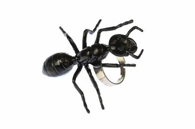 Ameisenring Ring Ameise Miniblings Halloween Horror Insekt Waldameise 5cm