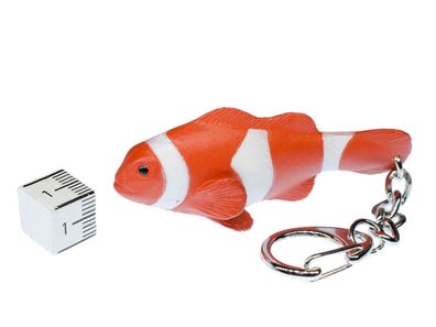 Clownfisch Schlüsselanhänger Miniblings Anhänger Schlüsselring Clownsfisch Fisch