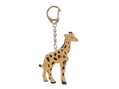 Giraffe Schlüsselanhänger Miniblings Anhänger Schlüsselring Zoo Kind Gummitier