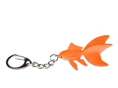 Koi Kampffisch Schlüsselanhänger Miniblings Anhänger Schlüsselring Fisch orange