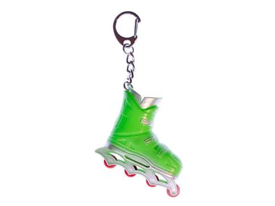 Rollerskates Rollschuhe Inlineskates Schlüsselanhänger Miniblings Anhänger grün