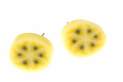 Banane Ohrstecker Miniblings Stecker Ohrringe Sommer Frucht Obst Affe 1cm