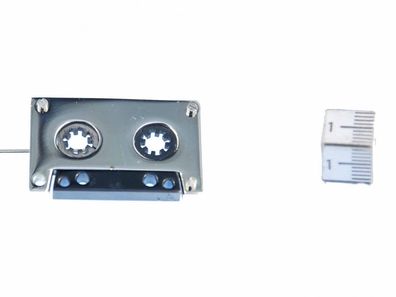 Kassette Krawattennadel Miniblings Anstecknadel Pin Anstecker Musik silber XLMC