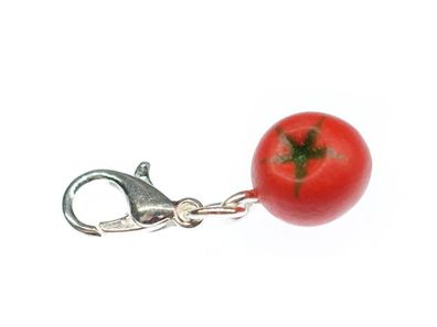 Tomate Charm Anhänger Bettelarmband Miniblings Charms Tomaten Gemüse Obst Frucht