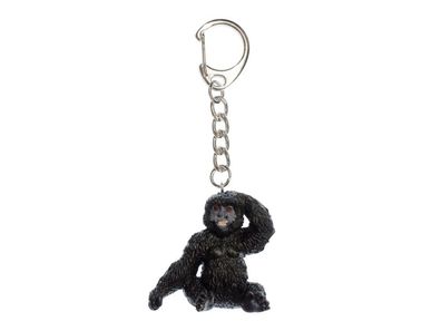 Gorilla Schlüsselanhänger Miniblings Anhänger Schlüsselring Tier Dschungel Affe