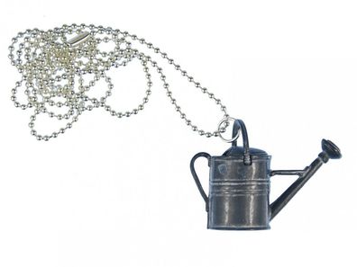 Gießkannen Kette Halskette Miniblings 80cm Gartengerät Gießkanne Wasser Blumen