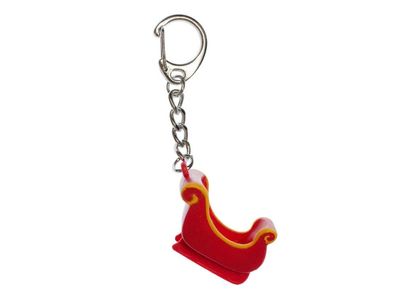 Weihnachten Schlitten Schlüsselanhänger Miniblings Anhänger Schlüsselring X-Mas