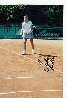 Julia Puin Original Signiert TOP Foto Tennis + A46981