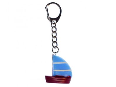 Segelboot Segelschiff Schlüsselanhänger Miniblings Anhänger Schlüsselring Boot