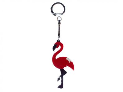 Flamingo Schlüsselanhänger Miniblings Anhänger Schlüsselring Sommer Party Vogel