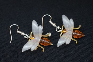 Fliegende Ameise Biene Ohrringe Miniblings Tier Insekt Honig Flügeltier Hänger