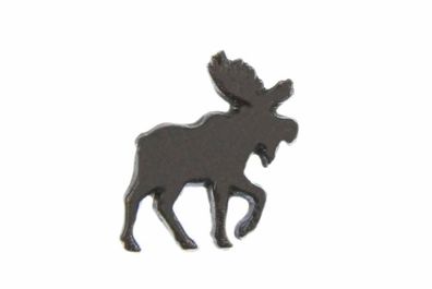 Elch Brosche Elchbrosche Pin Miniblings Button Anstecker Weihnachten Winter Moose