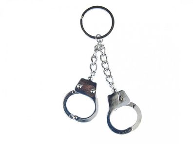 Handschellen Daumenschellenn Schlüsselanhänger Miniblings Miniatur Polizei Ring
