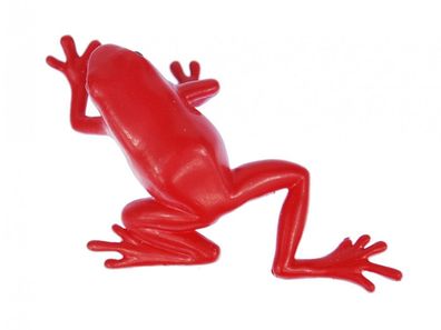 Roter Frosch Gummi Brosche Anstecknadel Roter Giftfrosch Regenwald Gummi Brosche