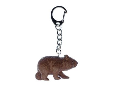 Wombat Schlüsselanhänger Miniblings Anhänger Tier Australien Beuteltier klein