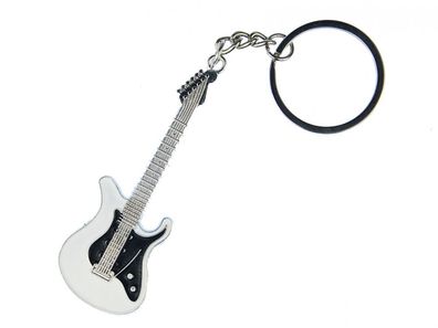 E-Gitarre Schlüsselanhänger Miniblings Anhänger Schlüsselring Gitarre Musik Gitarrist