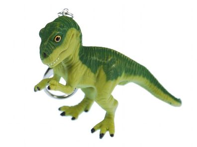 T-Rex Schlüsselanhänger Miniblings Tyrannosaurus Dino Dinosaurier grün XL
