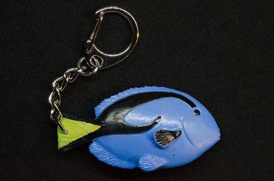 Doktorfisch Schlüsselanhänger Miniblings Anhänger Ozean Meerestier Fisch blau
