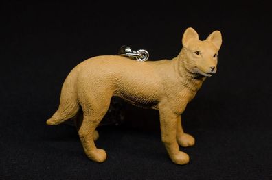 Dingo Schlüsselanhänger Miniblings Australien Hund Wolf Outback Dingos braun Hunde