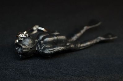 Taucher Schlüsselanhänger Miniblings Anhänger Skuba Diving Scuba Tauchen schwarz