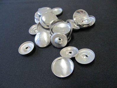 30 Rohlinge für Knopfmaschine Knöpfe Stoffknöpfe Knopf Button Maker Rohling 25mm