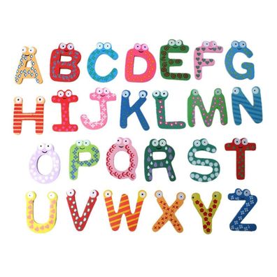 Buchstaben Magnet Kühlschrankmagnet Magnetbuchstaben ABC Schule Buchstabe