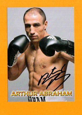 Arthur Abraham - persönlich signiert