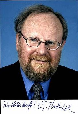 Wolfgang Thierse TOP Foto 90er Jahre Original Signiert + 8309