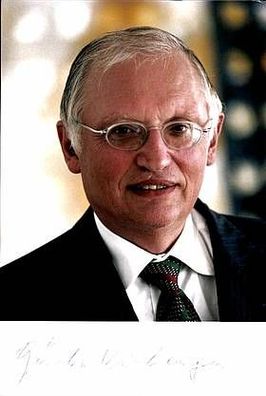 Günther Verheugen TOP Foto 90er Jahre Original Signiert + 8292