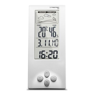 TROTEC Thermohygrometer BZ06 | Wetterstation | Thermometer | Hygrometer Klimastation