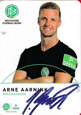 Arne Aarnink ( DFB-Schiedsrichter ) - persönlich signiert (2)