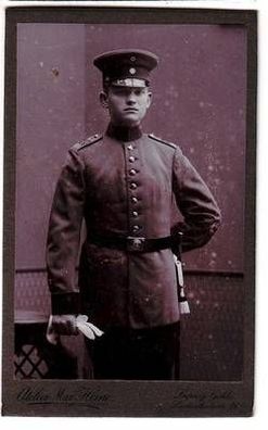 58373 Original Foto Soldat Regiment 107 Leipzig um 1910