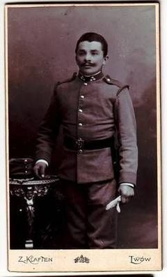 56789 Original Foto Soldat der K&K Monarchie im 1. Weltkrieg Lwow