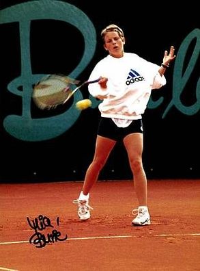 Mia Buric TOP GF Original Signiert Tennis + G 5662