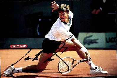 Carlos Costa TOP HGF Original Signiert Tennis + G 5657