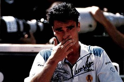 Alberto Berasategui TOP HGF Original Signiert Tennis + G 5652