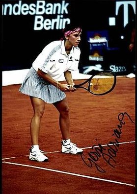 Adriana Gersi TOP GF Original Signiert Tennis + G 5689