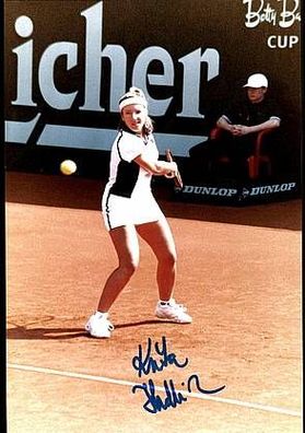 Kveta Hrolickova TOP GF Original Signiert Tennis + G 5711