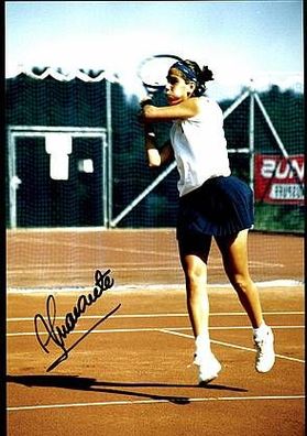 Luciana Masante TOP GF Original Signiert Tennis + G 5716
