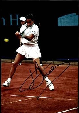 Alexandra Fusai TOP GF Original Signiert Tennis + G 5738