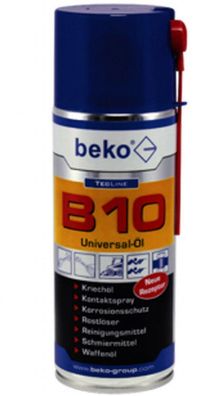 Beko Tecline Universalöl B10 400ml Kriechöl Rostlöser Kontaktspray Schmiermittel