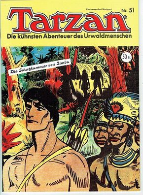 Tarzan 51 Verlag Hethke Nachdruck