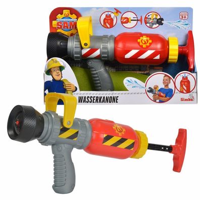 Wasserkanone | Feuerwehrmann Sam | Wasserspritzer mit Pump-Funktion | Simba