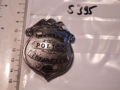 Polizei Police Badge USA Irvington Police (s395)