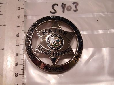 Polizei Police Badge USA Pinal County Sheriff (s403)