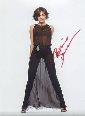 SEXY Original Autogramm Rosario DAWSON auf Großfoto