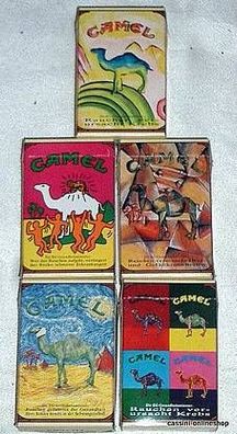 5 Zigarettenschachteln Camel Edition 1