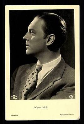 Hans Holt Ross Verlag 30er Jahre Nr. A 3366/1 + P 5002